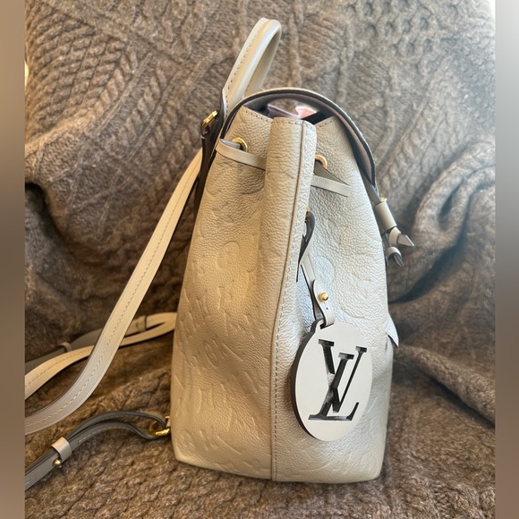 Louis Vuitton Montsouris Monogram Empreinte Leather Backpack - Picture 4 of 8